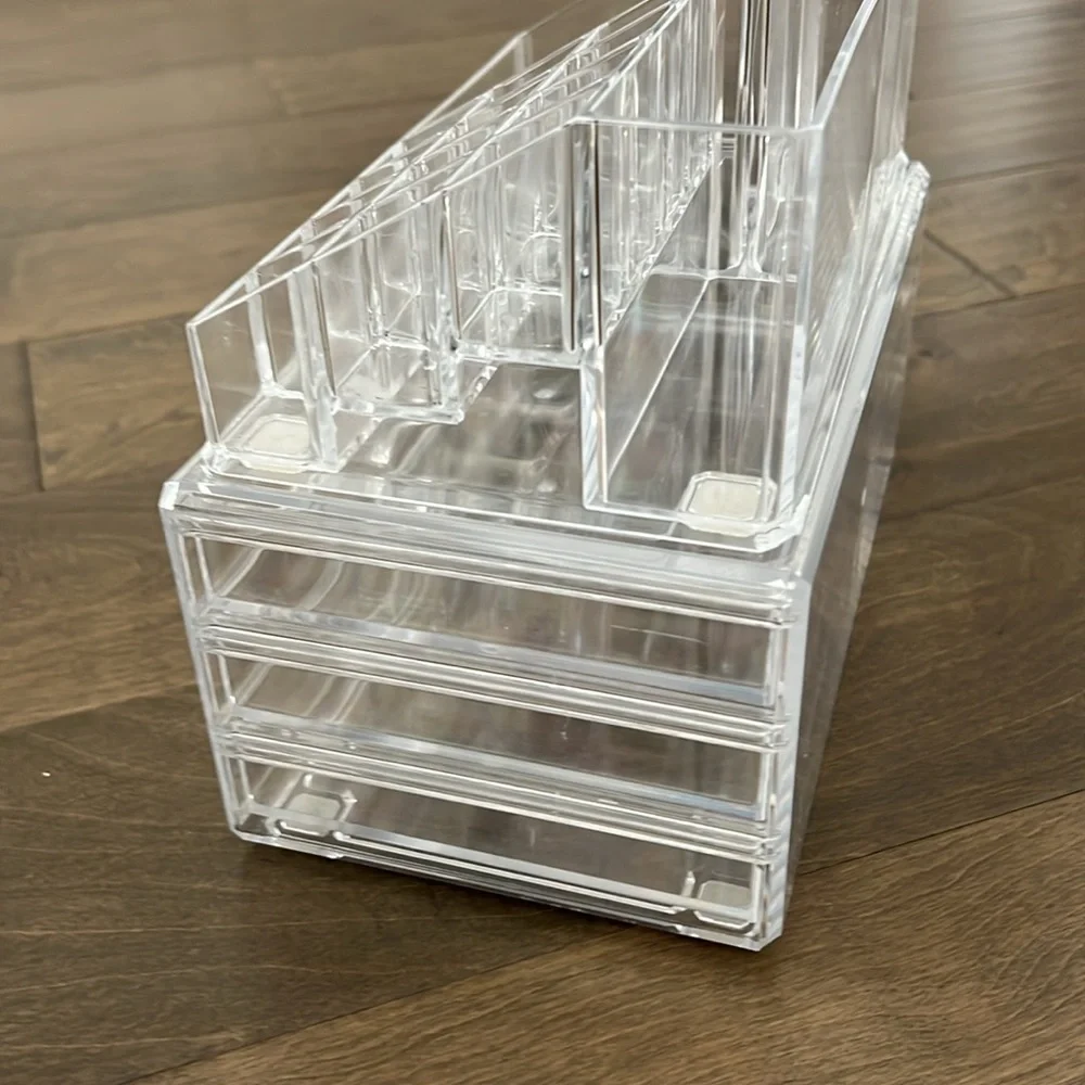 Set of 2 Acrylic Oranizers